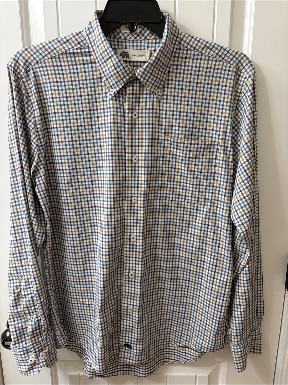 Onward Reserve Performance Men’s Tailored Fit Button Down Shirt -Size L